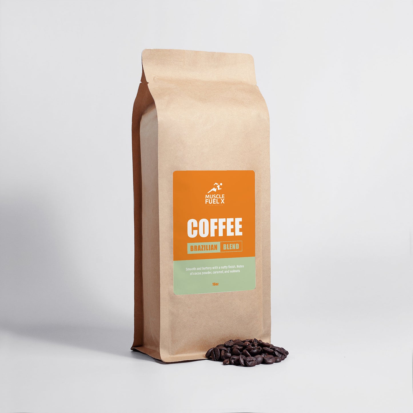Brazilian Blend 16oz – Smooth, Nutty, Cocoa & Caramel Notes