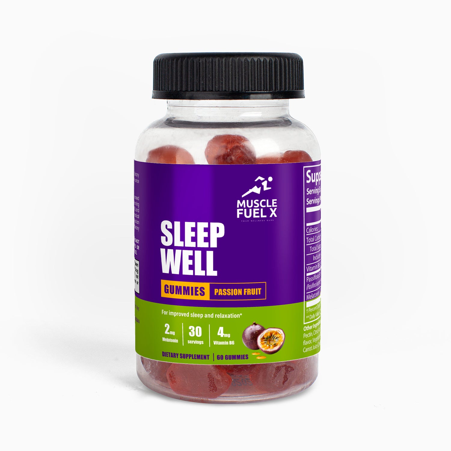 Sleep Well Gummies – Helps Improve Sleep & Relaxation for Adults
