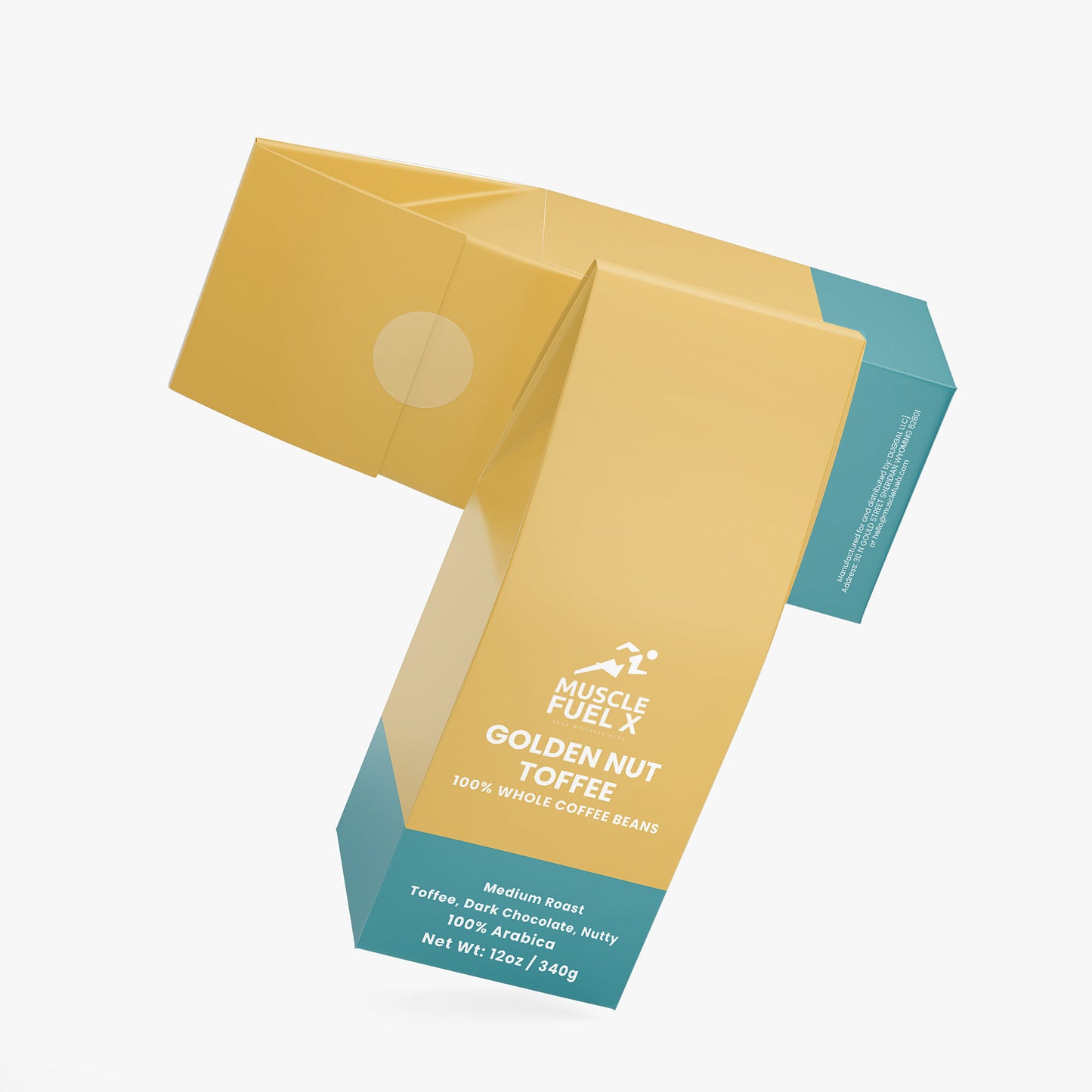Golden Nut Toffee Coffee (Medium Roast) – 100% Whole Coffee Beans
