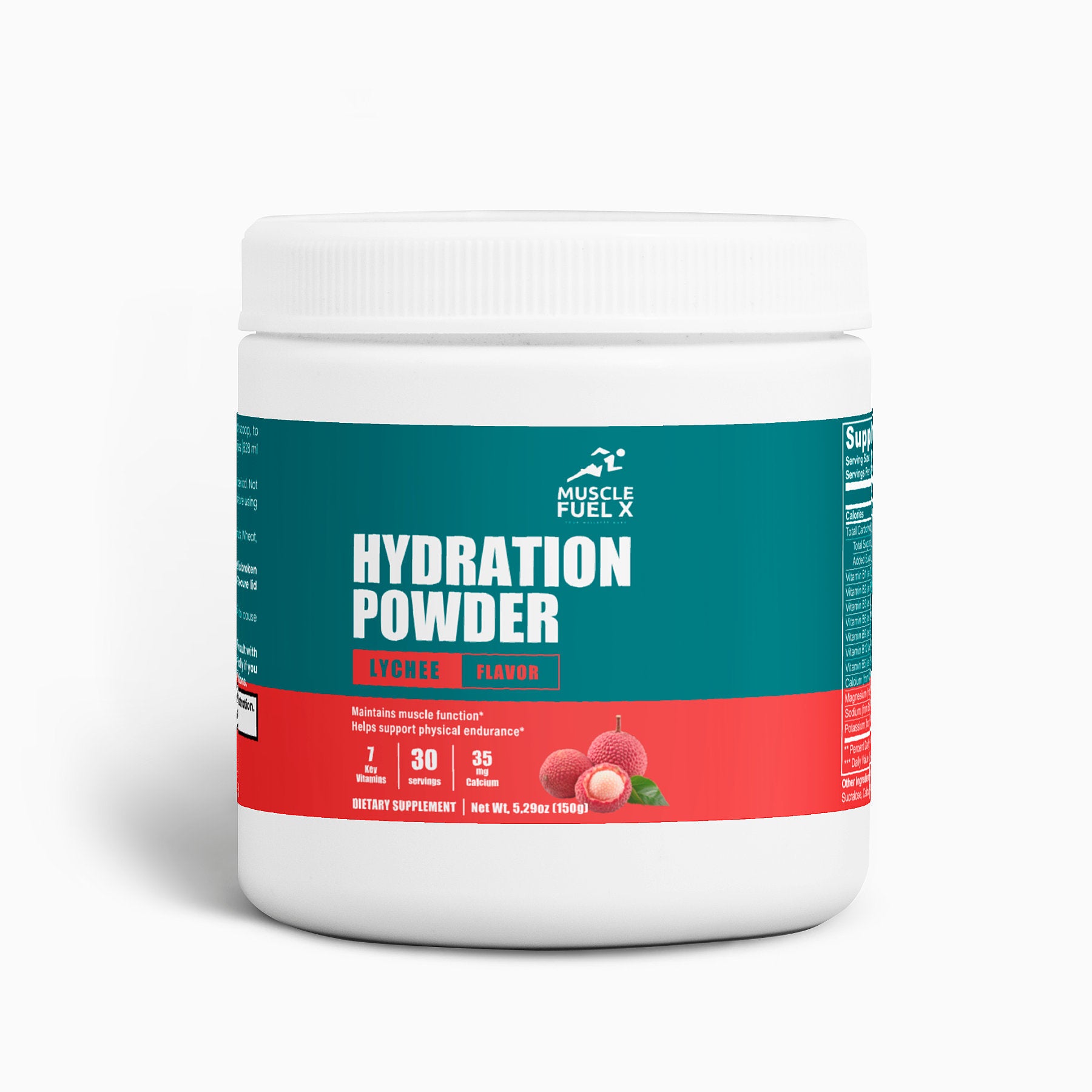 Hydration Powder (Lychee) – Maintains Muscle Function & Physical Endurance
