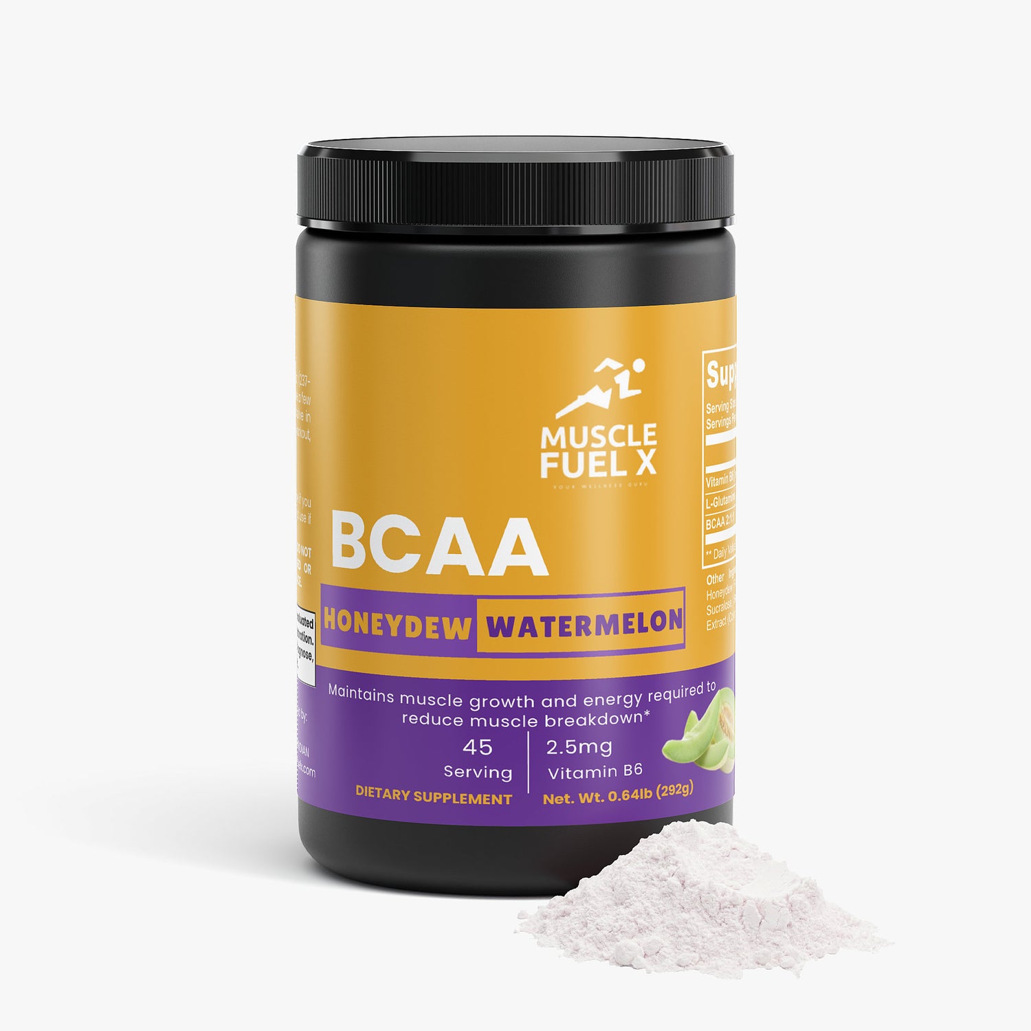 BCAA Post Workout Powder (Honeydew/Watermelon)