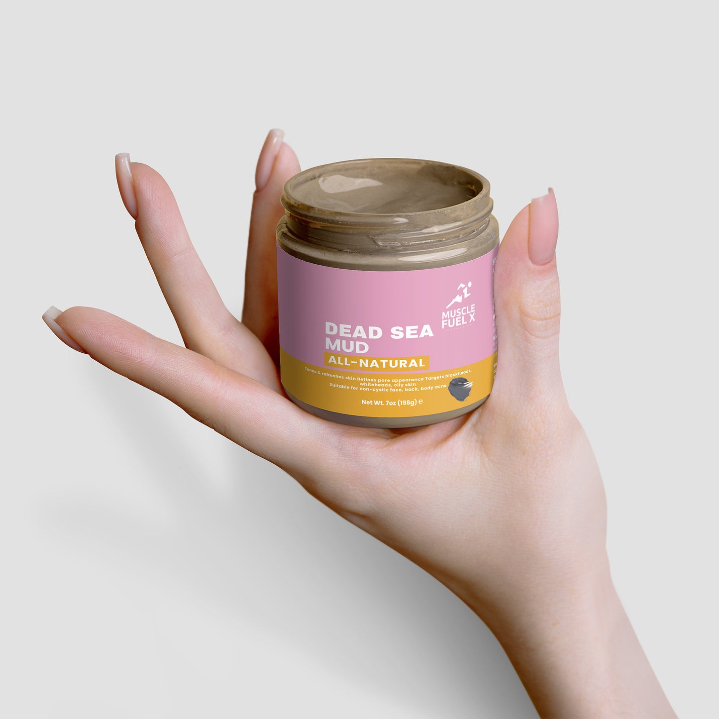 All-Natural Dead Sea Mud – Detoxifying Face & Body Mask