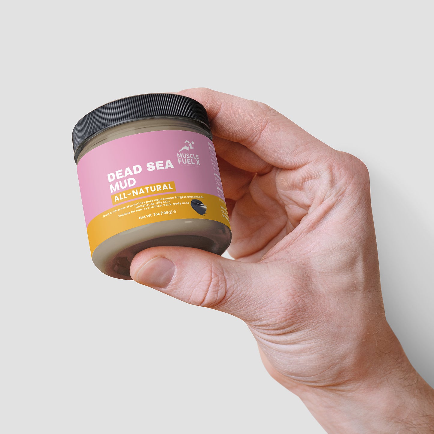 All-Natural Dead Sea Mud – Detoxifying Face & Body Mask