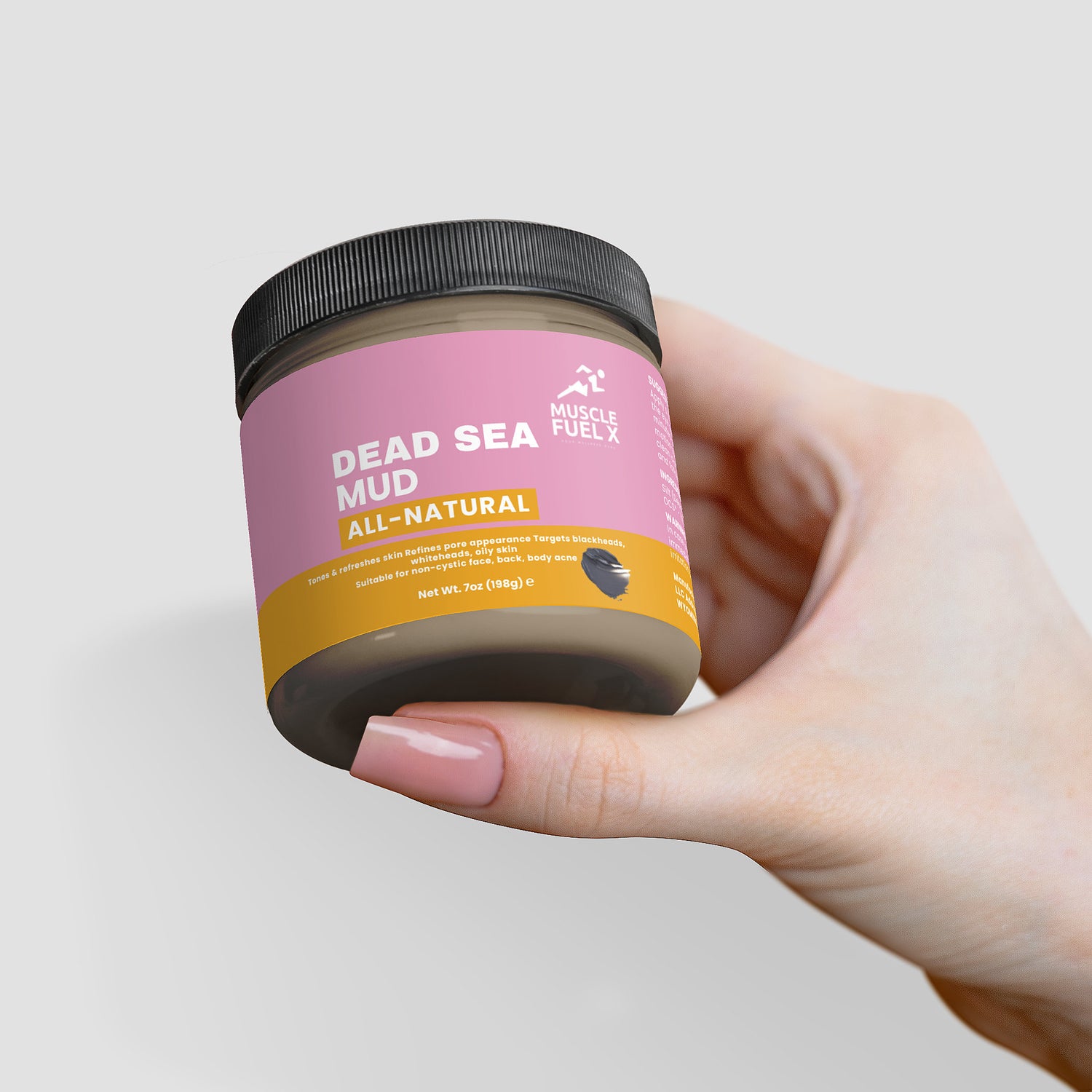 All-Natural Dead Sea Mud – Detoxifying Face & Body Mask