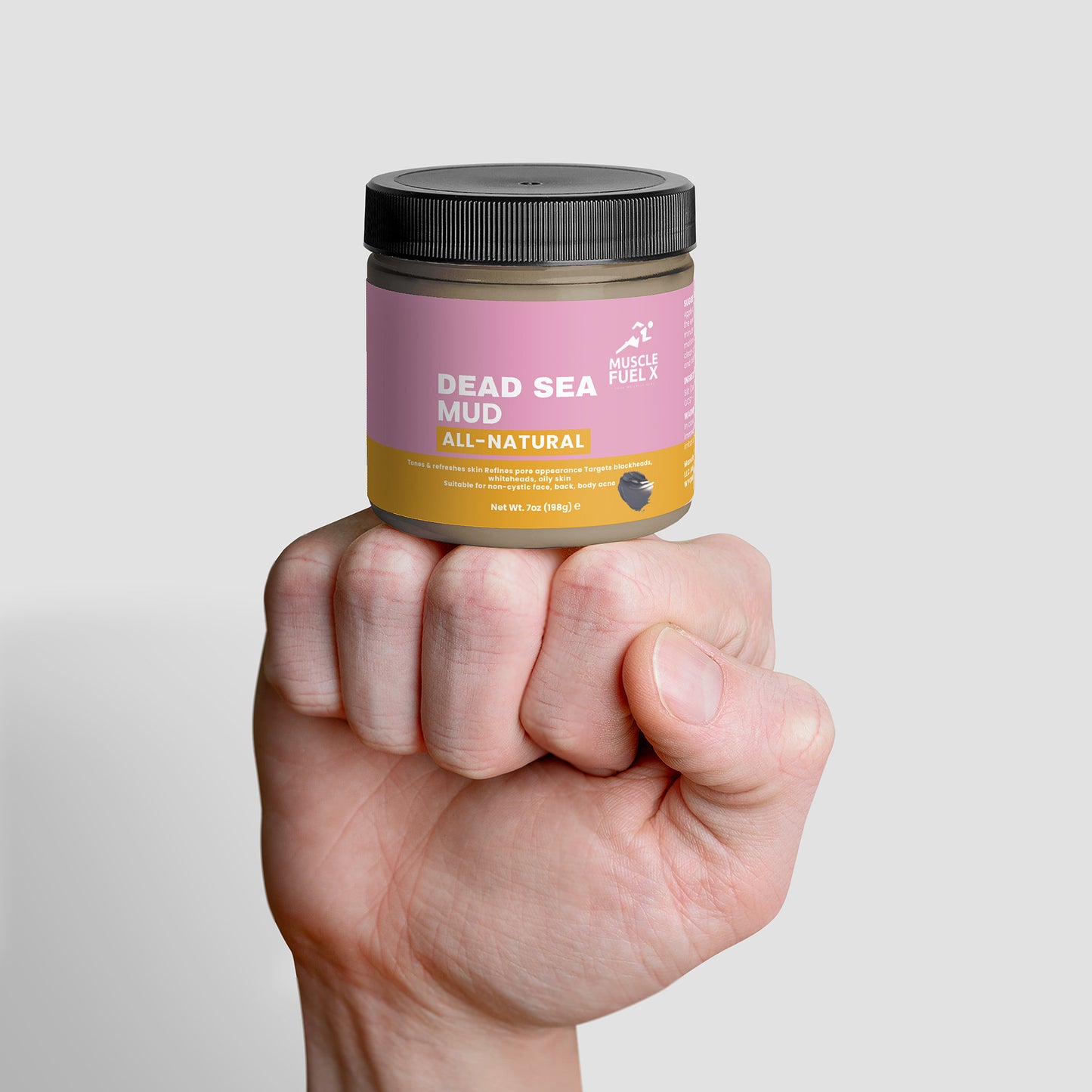 All-Natural Dead Sea Mud – Detoxifying Face & Body Mask