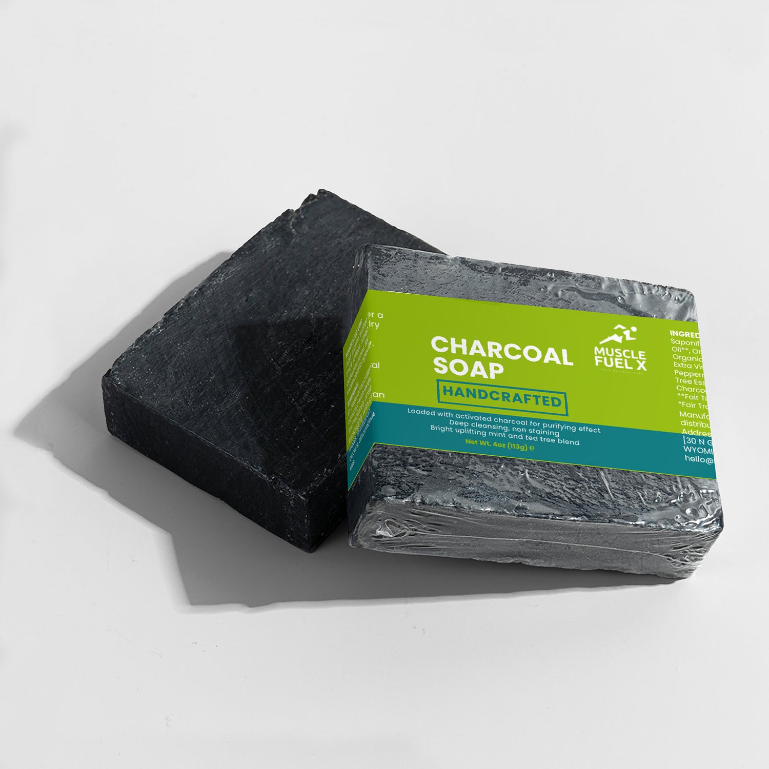 Handcrafted Activated Charcoal Soap – Deep Cleansing & Purifying Care