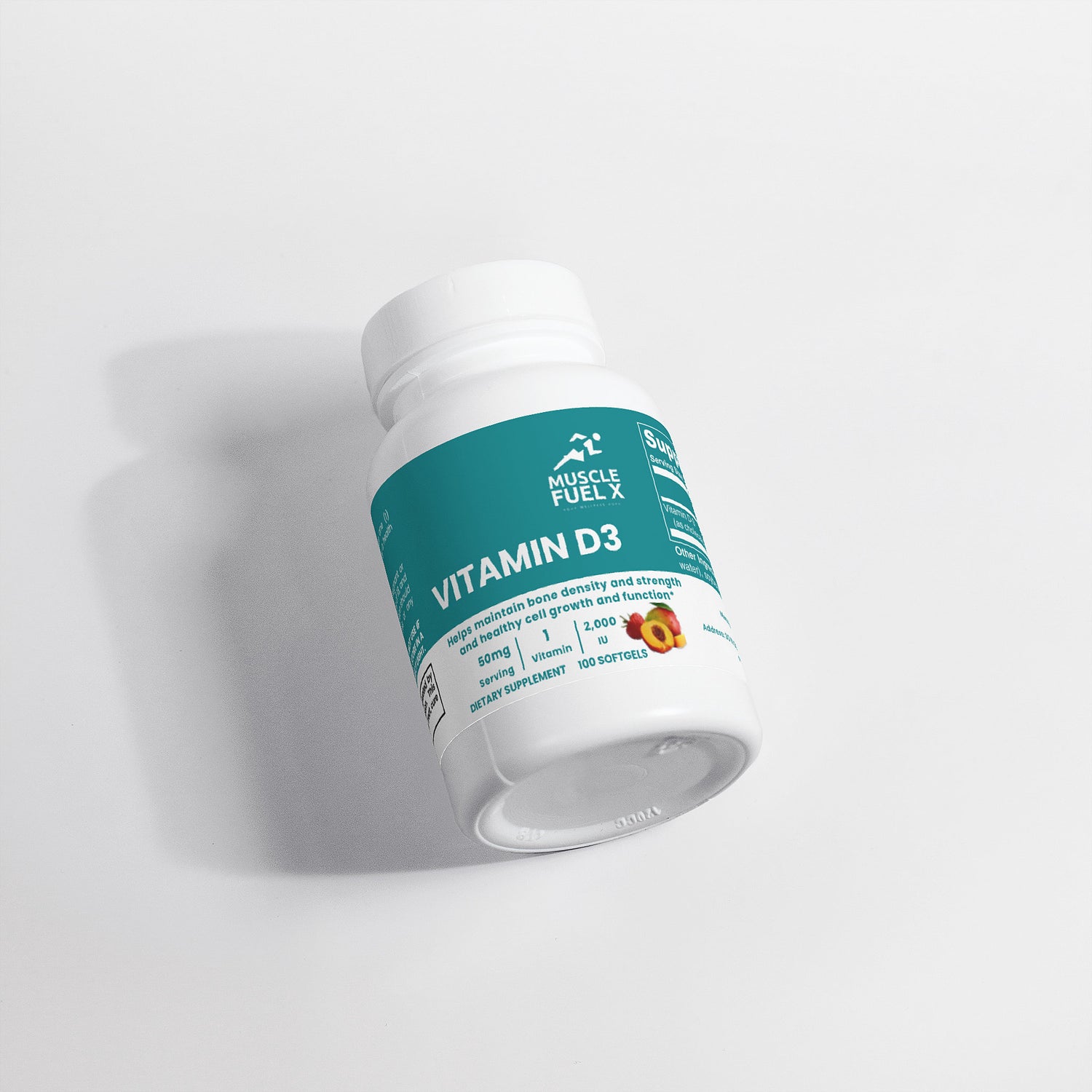 Vitamin D3 2,000 IU – Bone, Immune & Cellular Health Support