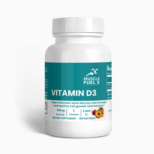 Vitamin D3 2,000 IU – Bone, Immune & Cellular Health Support