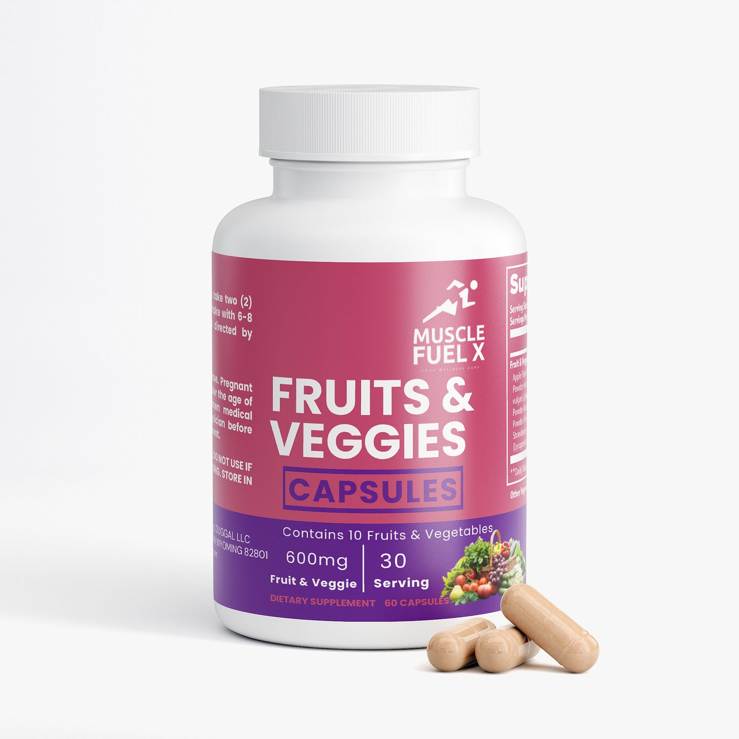 Fruits & Veggies Capsules – Daily Fruit & Vegetable Nutrition