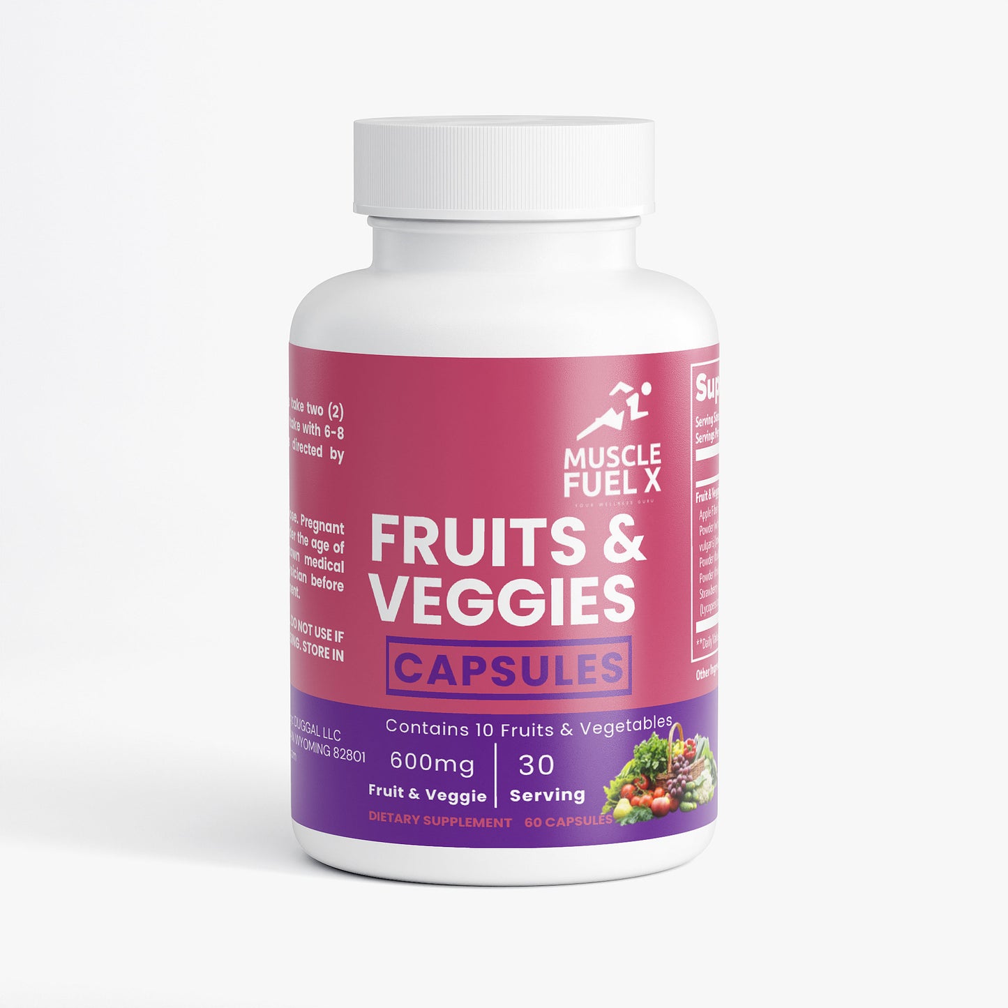 Fruits & Veggies Capsules – Daily Fruit & Vegetable Nutrition