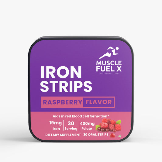Iron Strips (Raspberry) – Red Blood Cell & Energy Support