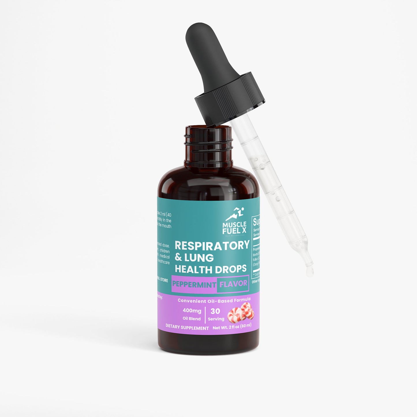 Respiratory & Lung Health Drops (Peppermint) – Respiratory Wellness Support