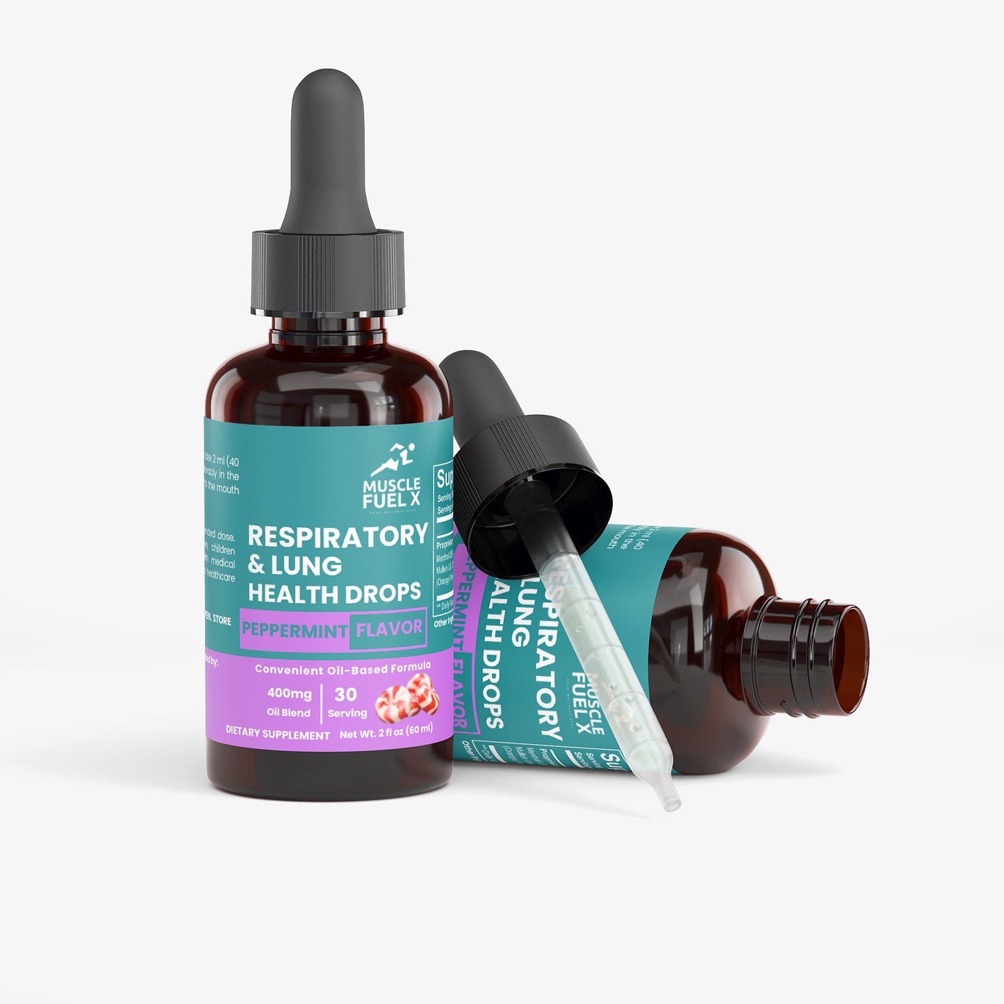 Respiratory & Lung Health Drops (Peppermint) – Respiratory Wellness Support