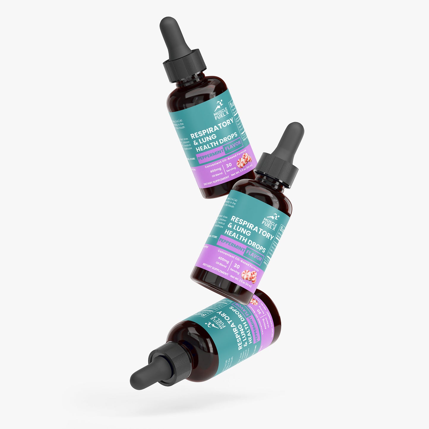 Respiratory & Lung Health Drops (Peppermint) – Respiratory Wellness Support
