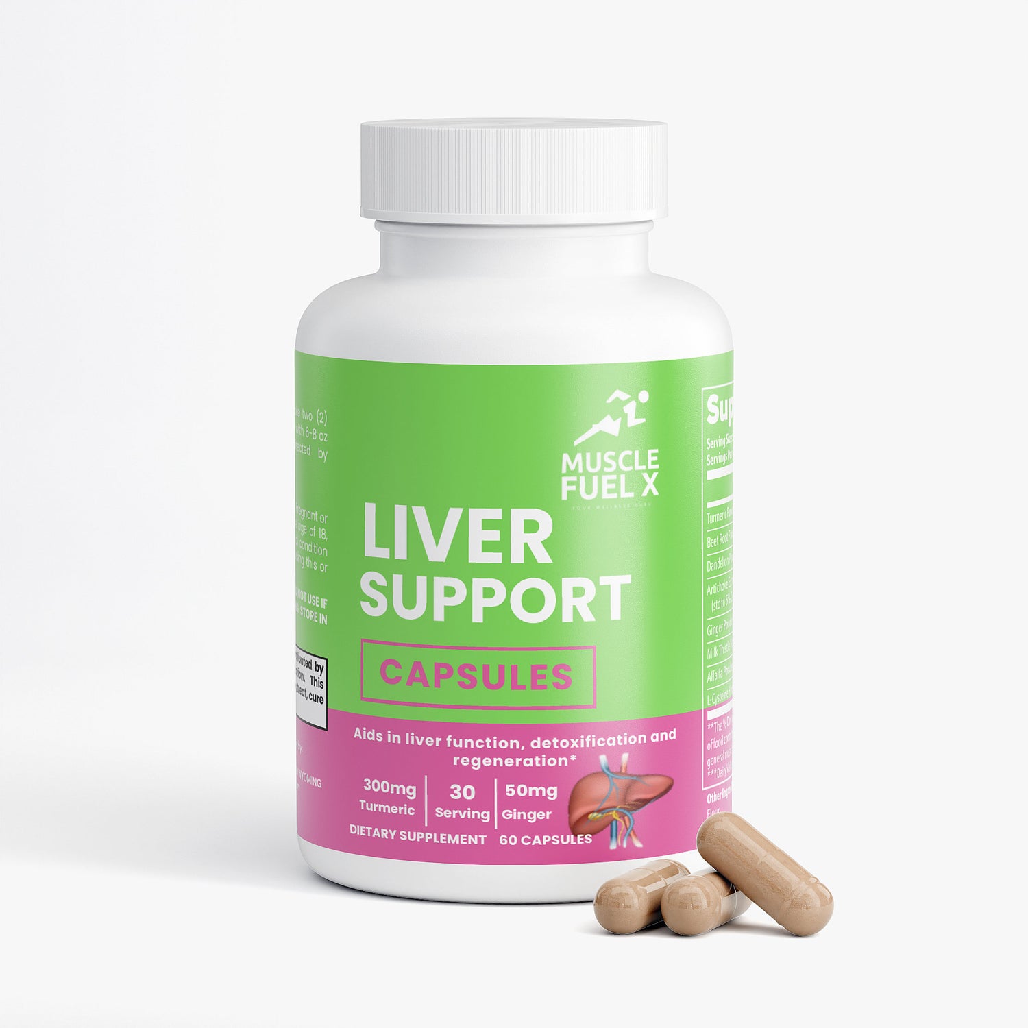 Liver Support Capsules – Liver Health & Detox Support