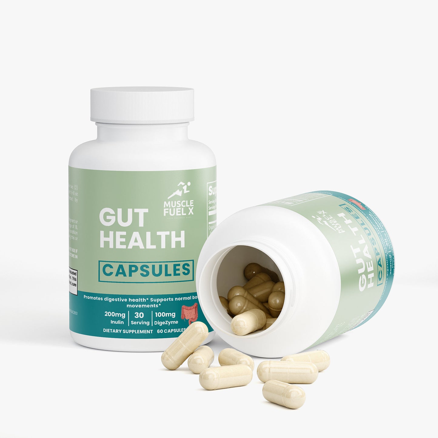 Gut Health Capsules – Digestive Health & Bowel Regularity Support