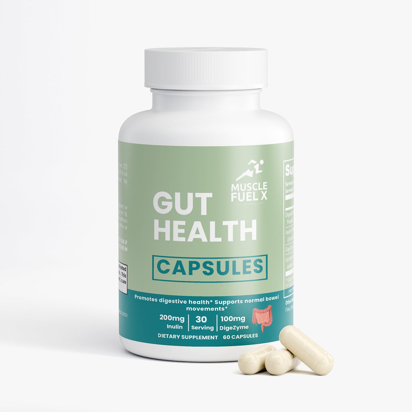 Gut Health Capsules – Digestive Health & Bowel Regularity Support