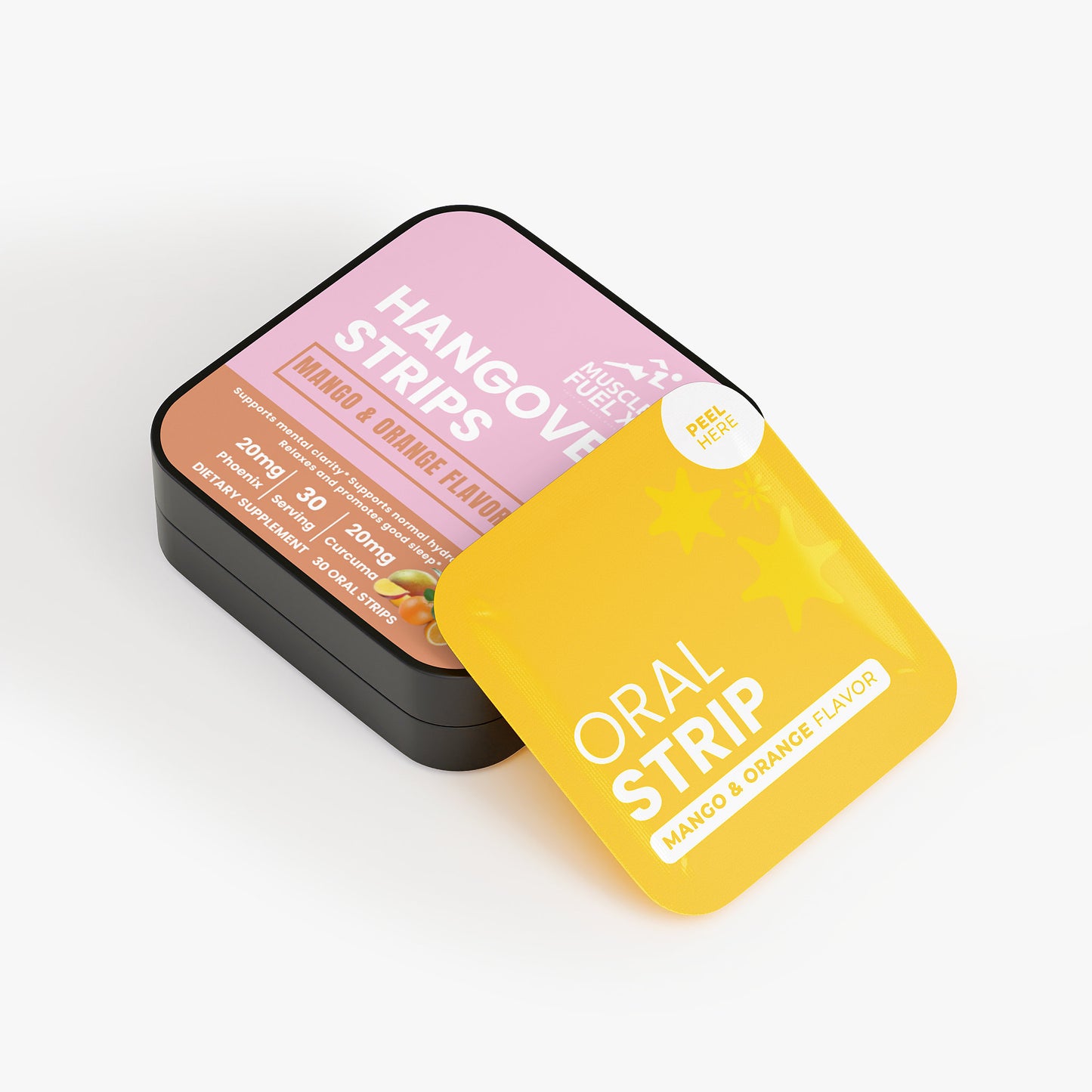 Hangover Recovery Strips (Mango & Orange) – Supports Mental Clarity, Hydration & Post-Occasion Recovery