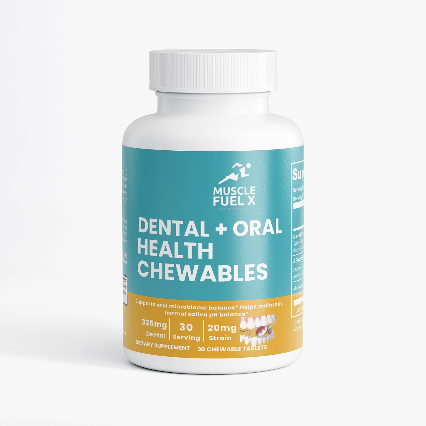 Dental + Oral Health Chewables – Oral Microbiome & Saliva pH Support