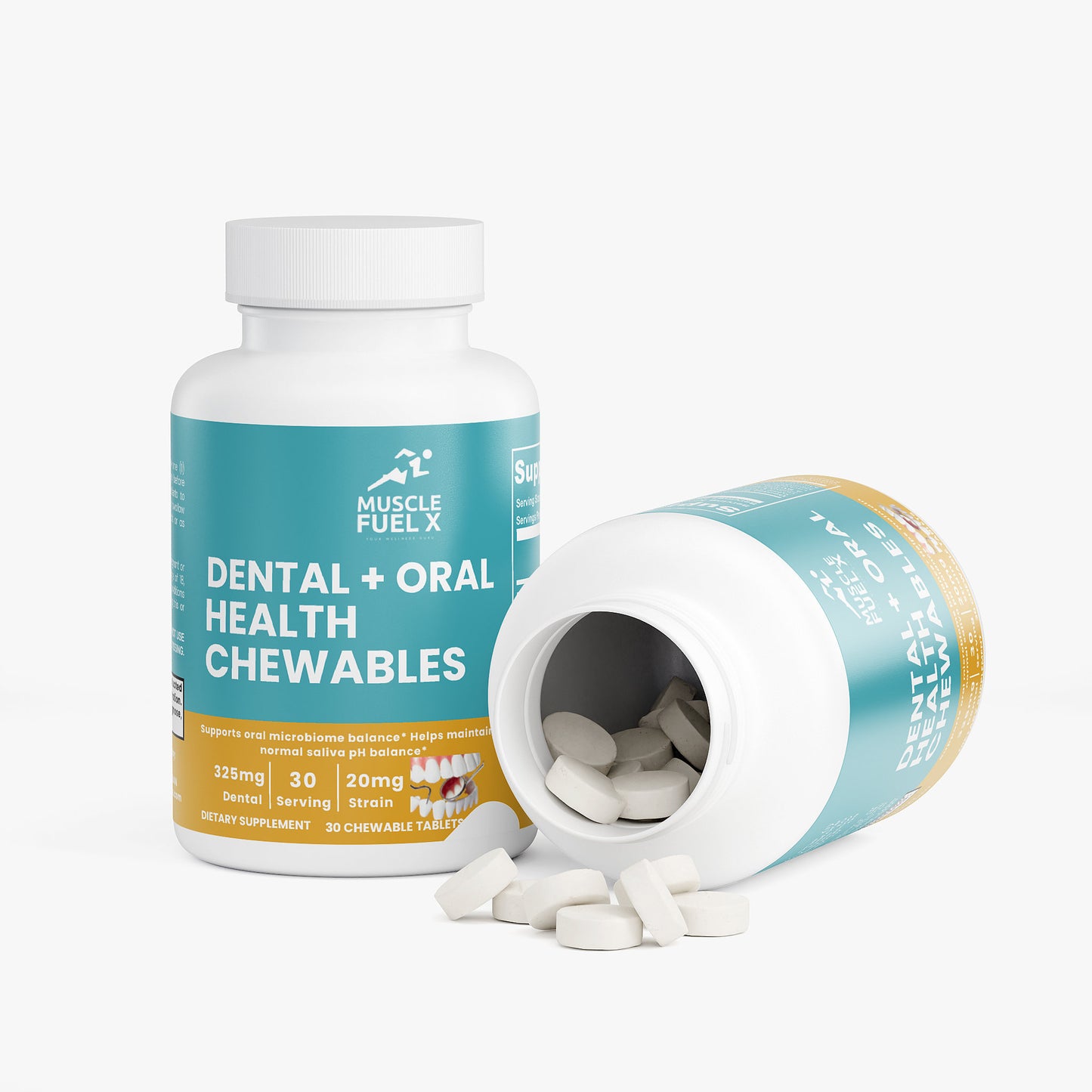 Dental + Oral Health Chewables – Oral Microbiome & Saliva pH Support