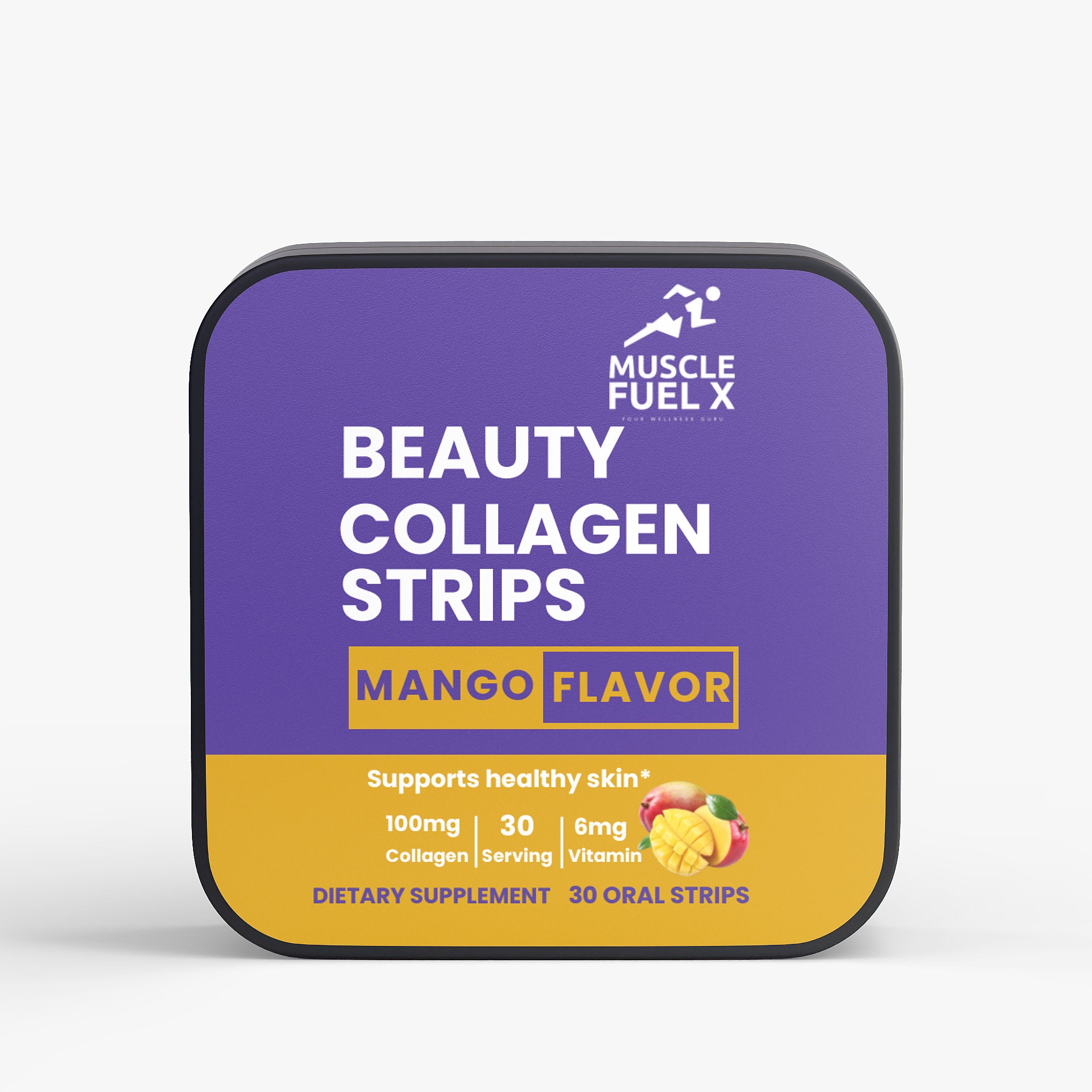 Beauty + Collagen Strips (Mango) – Supports Healthy Skin