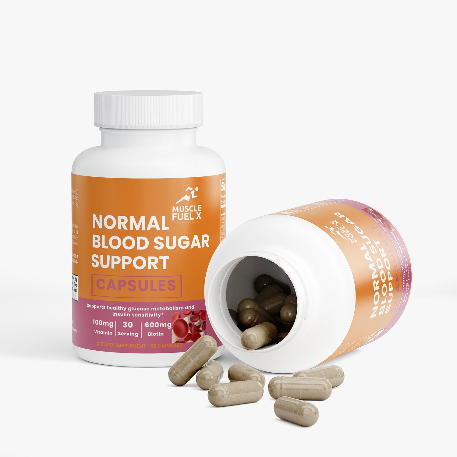 Normal Blood Sugar Support Capsules – Healthy Glucose Metabolism & Insulin Support