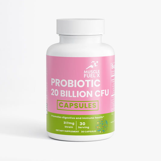 Probiotic 20 Billion CFU Capsules – Digestive & Immune Support
