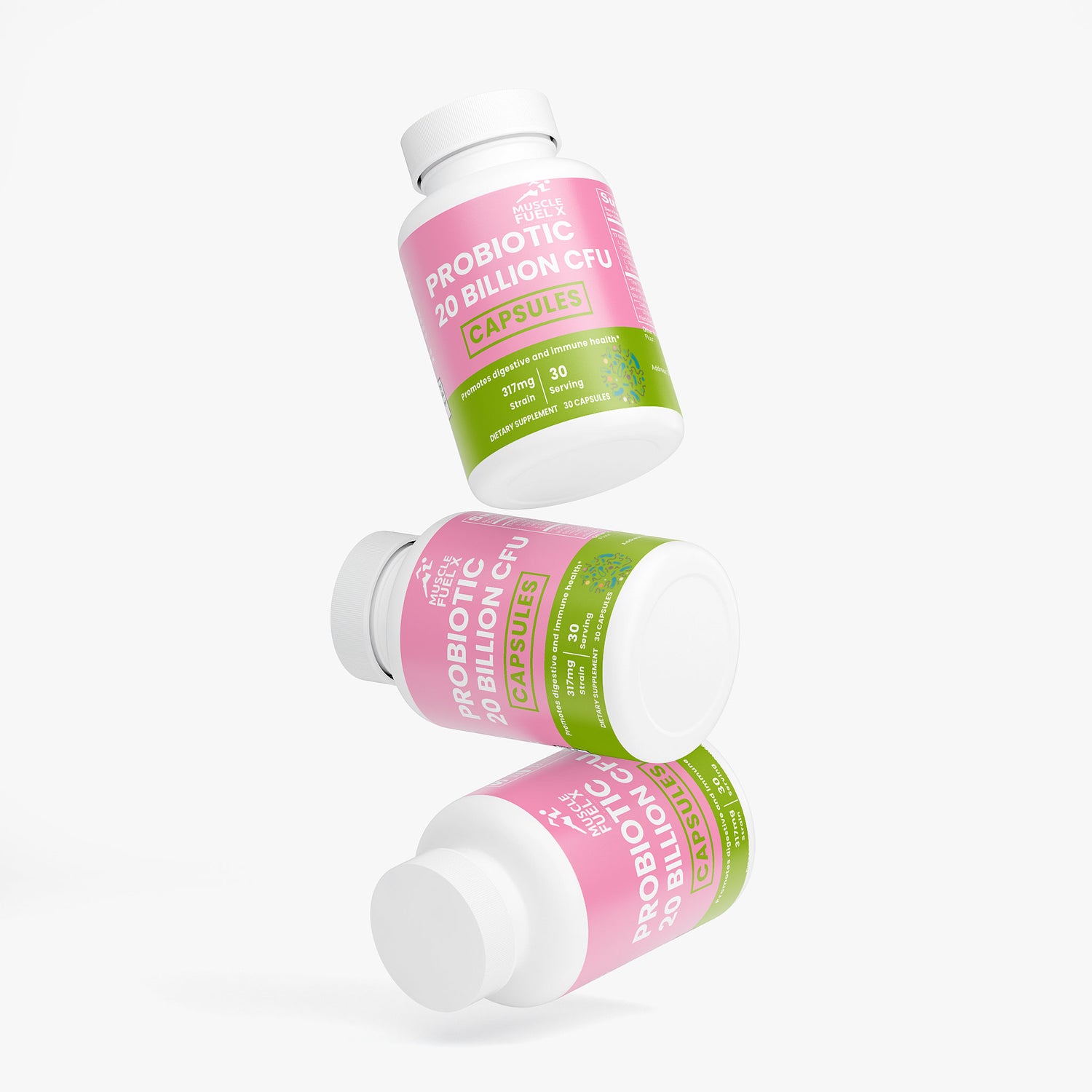 Probiotic 20 Billion CFU Capsules – Digestive & Immune Support