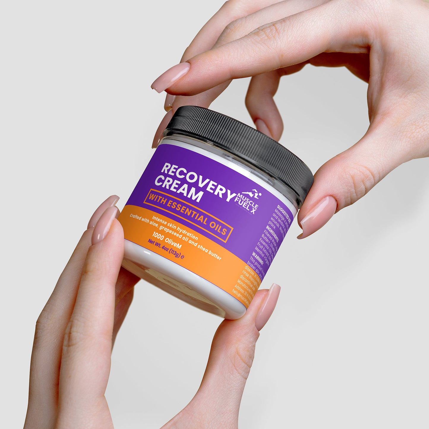Recovery Cream – Intense Hydration with Aloe, Grapeseed Oil & Shea Butter