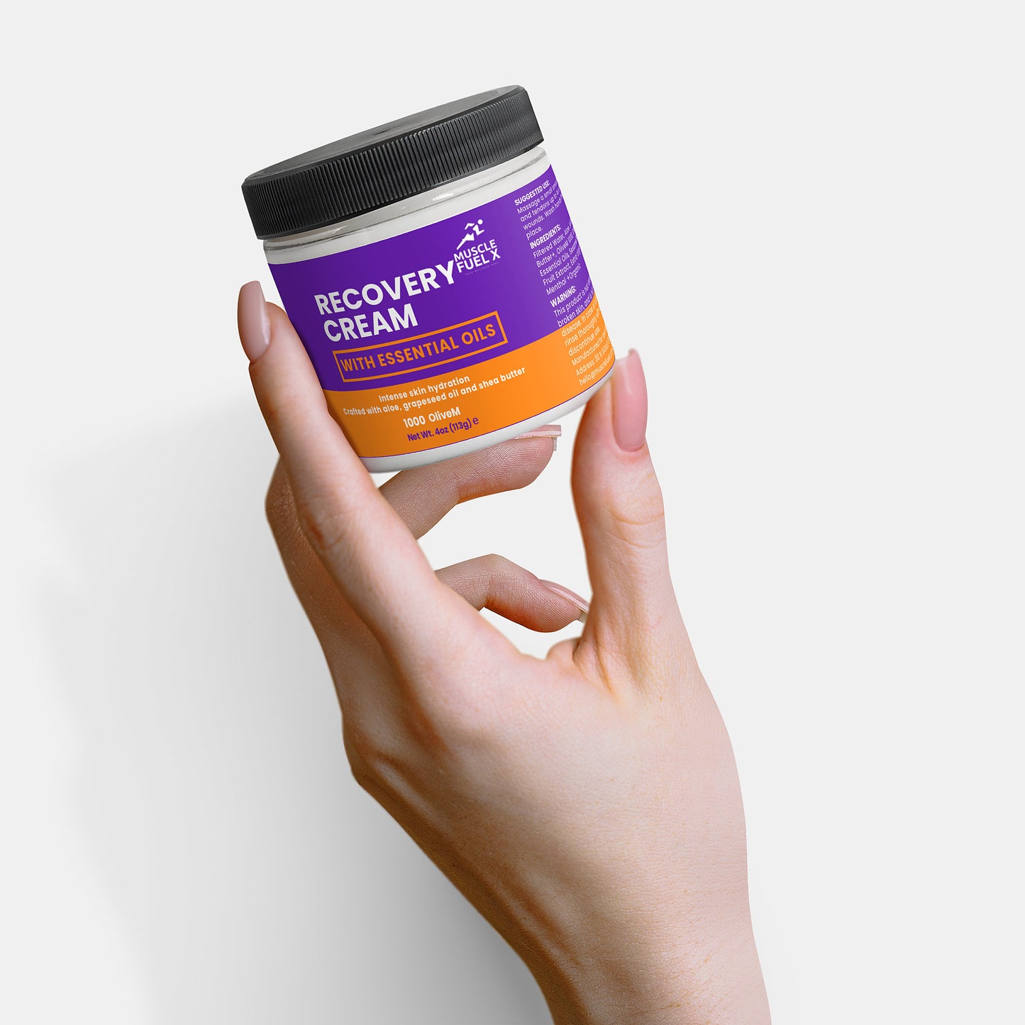 Recovery Cream – Intense Hydration with Aloe, Grapeseed Oil & Shea Butter