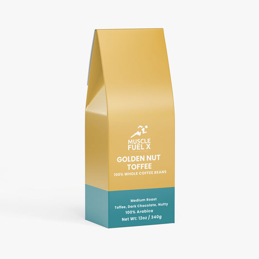 Golden Nut Toffee Coffee (Medium Roast) – 100% Whole Coffee Beans