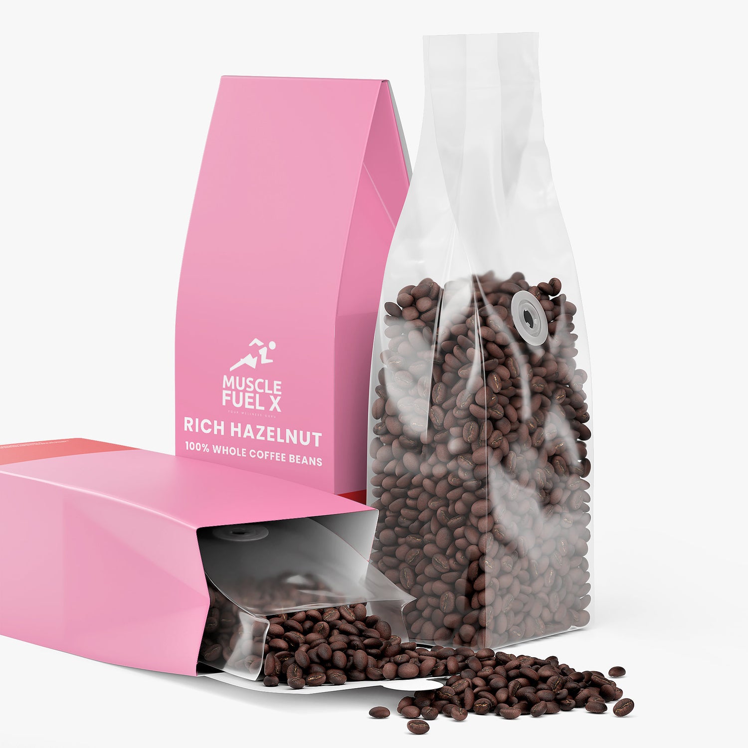 Rich Hazelnut Coffee (Medium Roast) – 100% Whole Coffee Beans