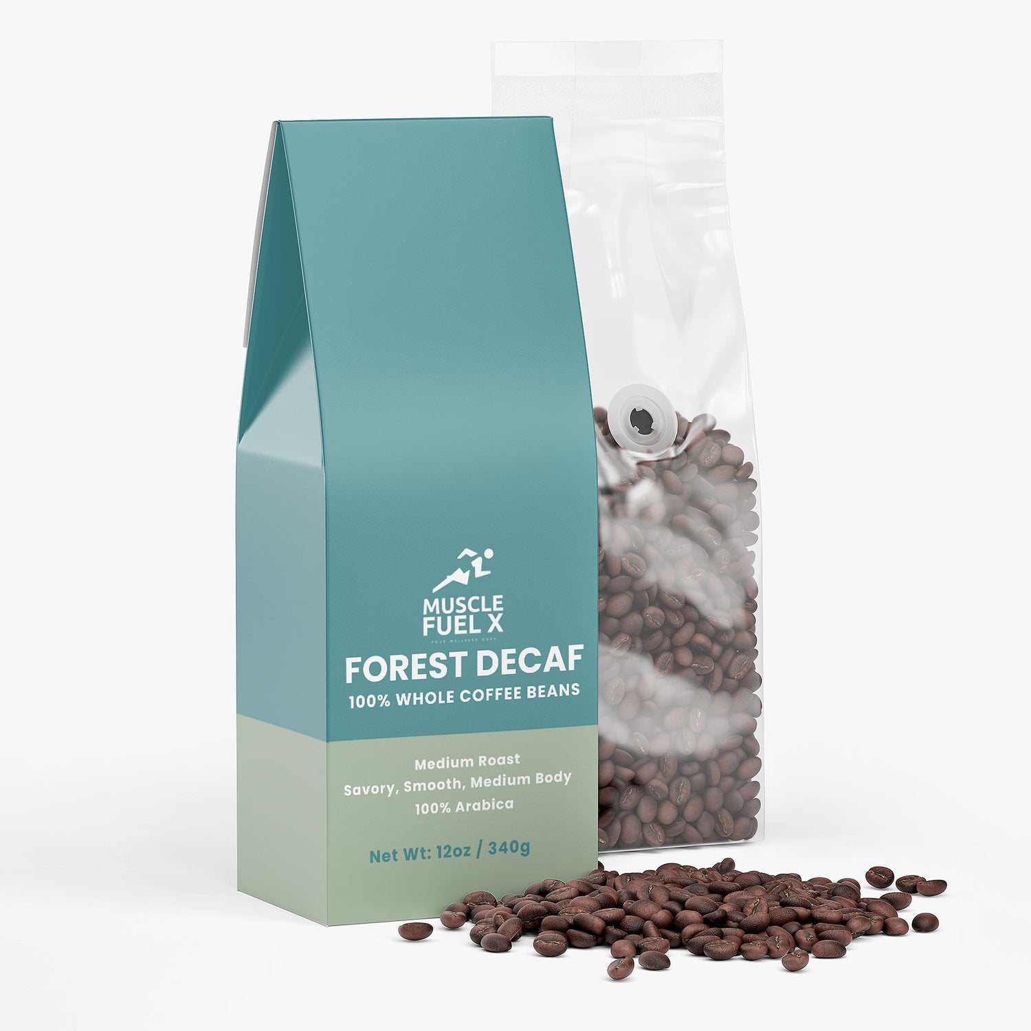 Forest Decaf Coffee (Medium Roast) – 100% Arabica Whole Bean Coffee