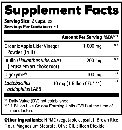 Gut Health Capsules – Digestive Health & Bowel Regularity Support