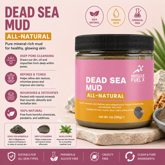 All-Natural Dead Sea Mud – Detoxifying Face & Body Mask