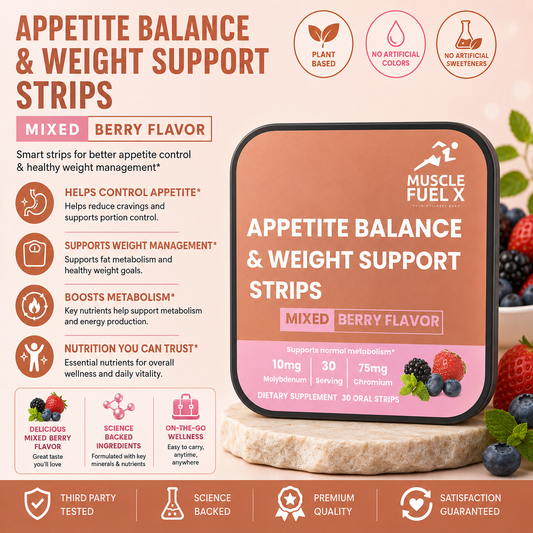 Appetite Balance & Weight Support Strips (Mixed Berry) – Appetite & Metabolism Support