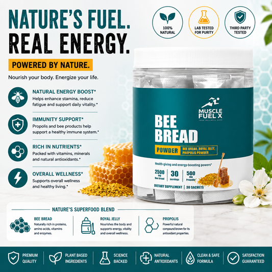 Bee Bread Complex Capsules – Natural Energy & Immune Support