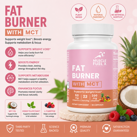 Fat Burner with MCT – Metabolism & Weight Management Support