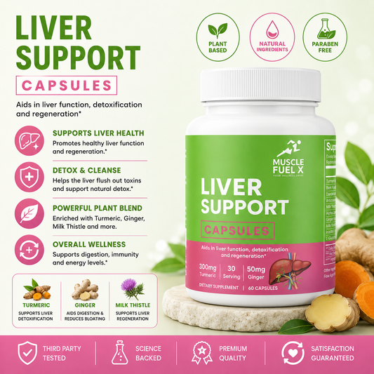 Liver Support Capsules – Liver Health & Detox Support