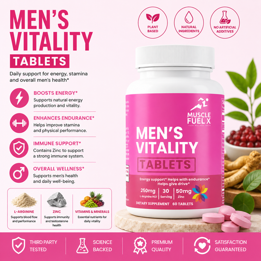 Men's Vitality Tablets – Energy, Endurance & Performance Support