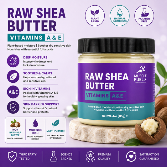 Raw Shea Butter – Deep Moisture for Dry & Sensitive Skin
