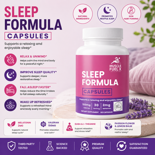 Sleep Formula Capsules – Restful Sleep & Relaxation Support